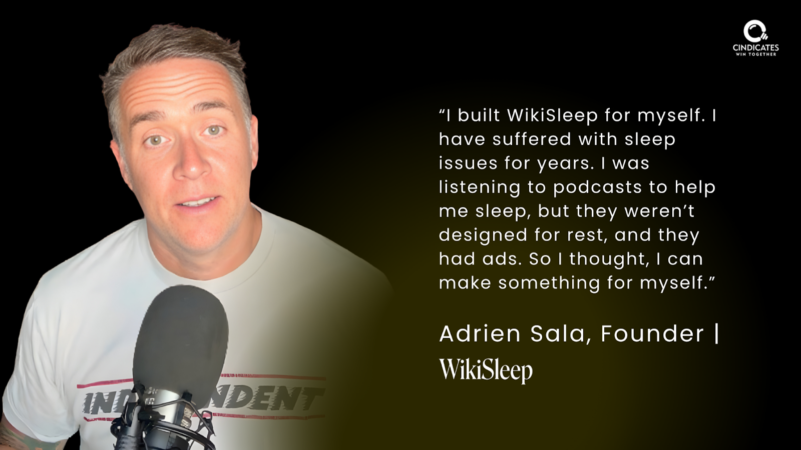 Adrien Sala, Founder WikiSleep